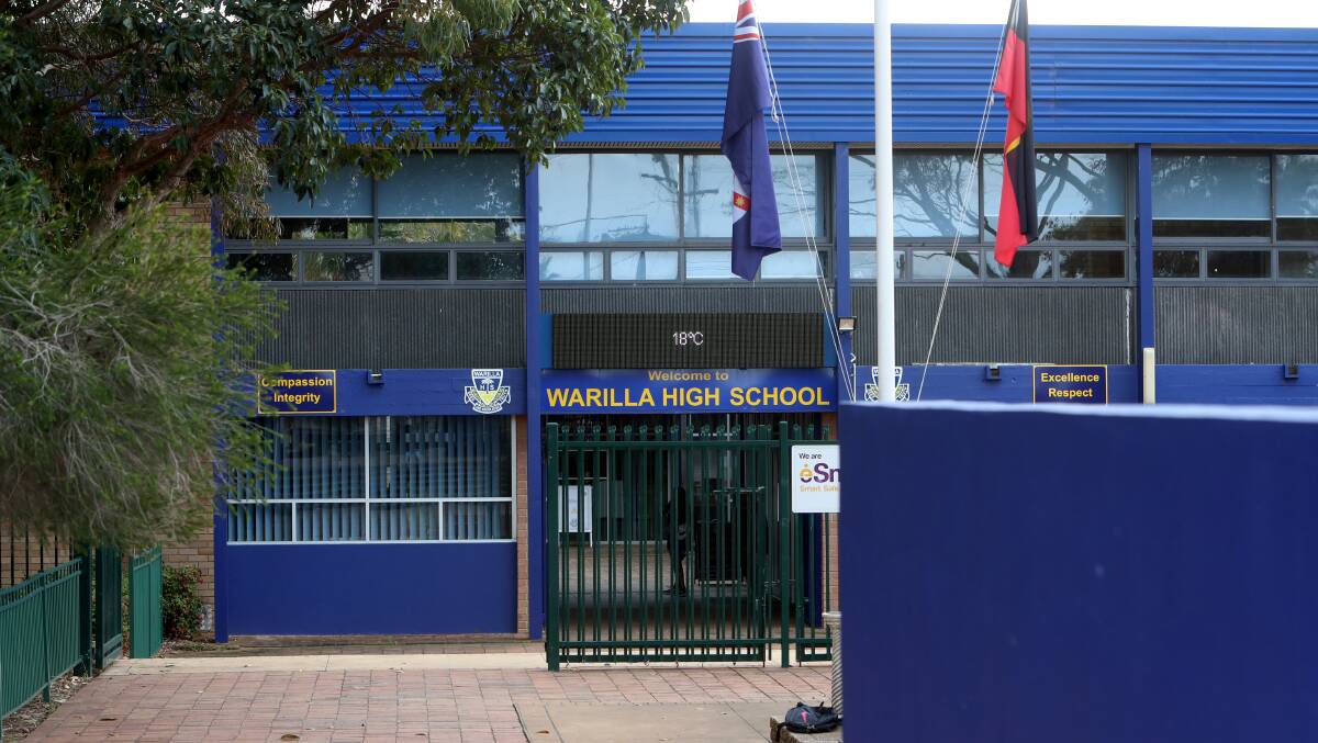 MAINTENANCE: Warilla High School is among 37 schools in the Illawarra to have maintenance work carried out recently. Picture: Sylvia Liber