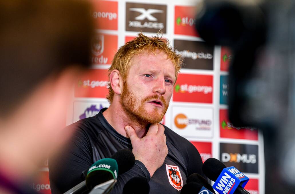 FORTHRIGHT: James Graham. Picture: AAP Image