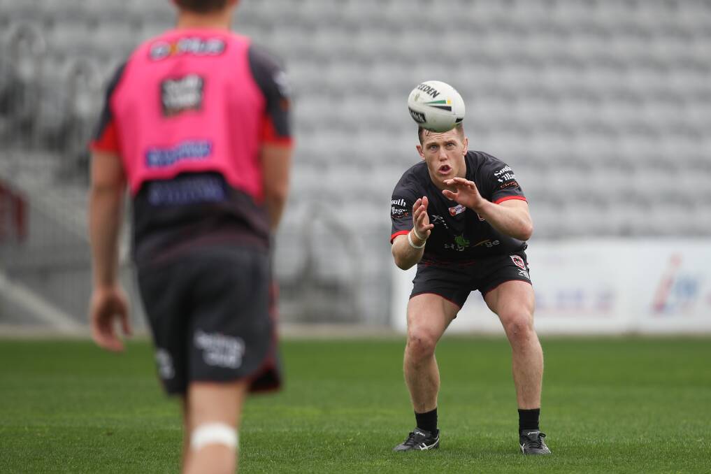 UNWAVERING: Dragons hooker Cameron McInnes said it was the character of his side rather than form that gave him belief heading into last week's elimination final against Brisbane. Picture: Adam McLean