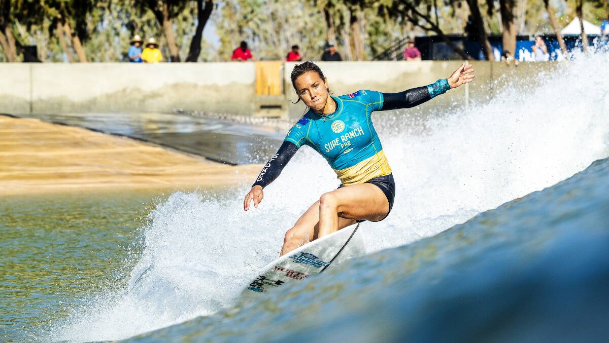 Success: Sally Fitzgibbons. Picture: AAP/WSL, Kelly Cestari