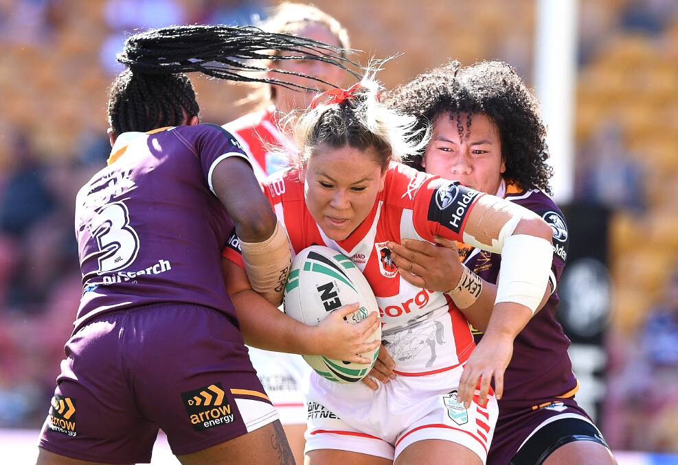Keeley Davis is one of the Dragons who come through Tarsha Gale Cup