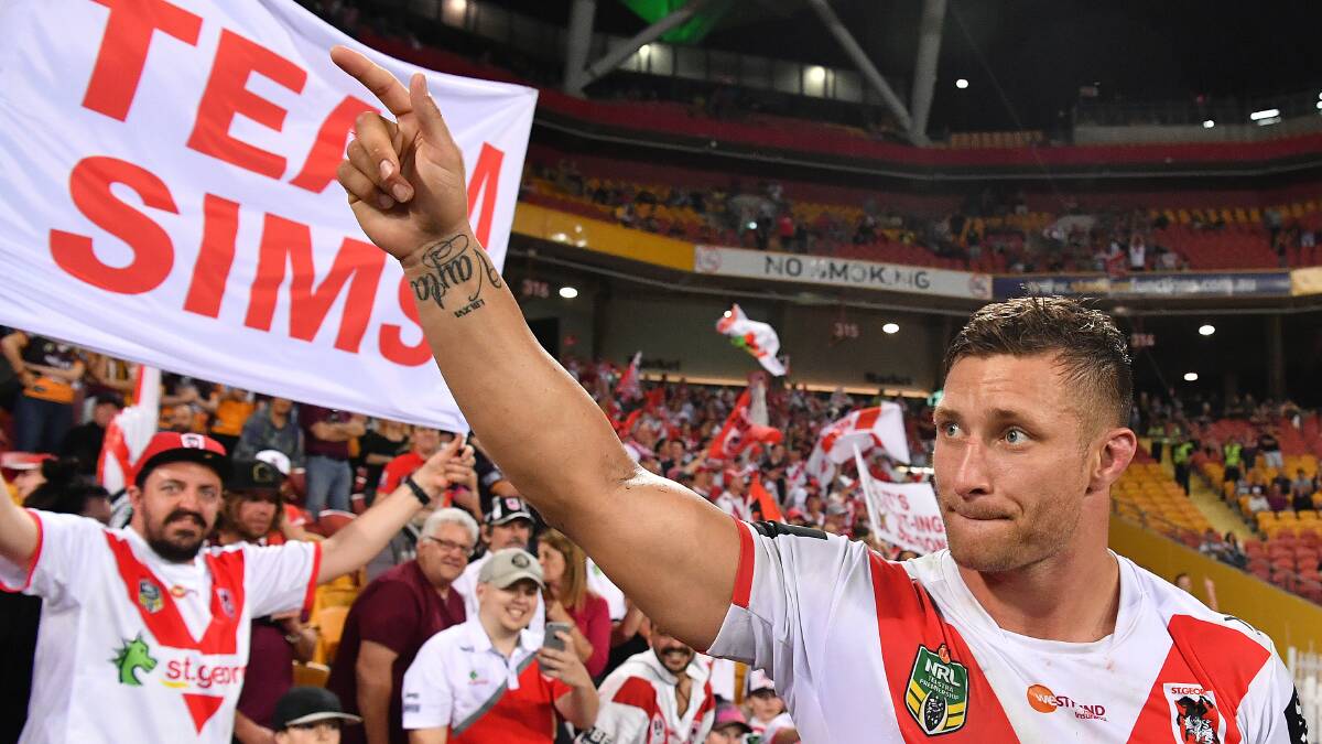Three more years: Tariq Sims. Picture: AAP Image/Darren England