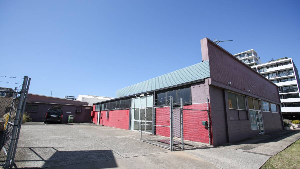 Trading places: There's plans before council to move the Denison Street methadone clinic to the site of a former sobering-up centre, at the rear of 4-10 Auburn Street (pictured) in Lowden Square, Wollongong. Picture: Adam McLean