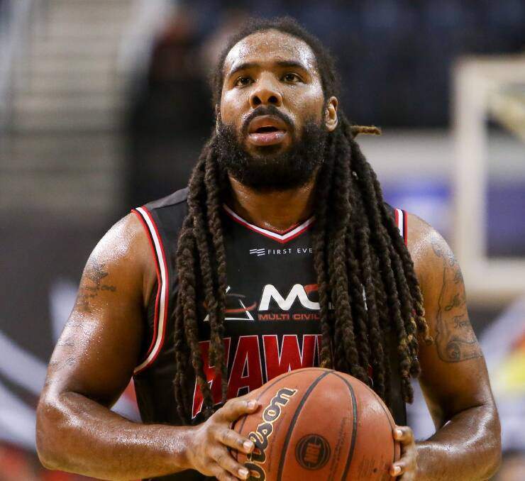 RED HOT: Jordair Jett led the Hawks in scoring for the third straight game in their win over Brisbane on Thursday. Picture: Adam McLean