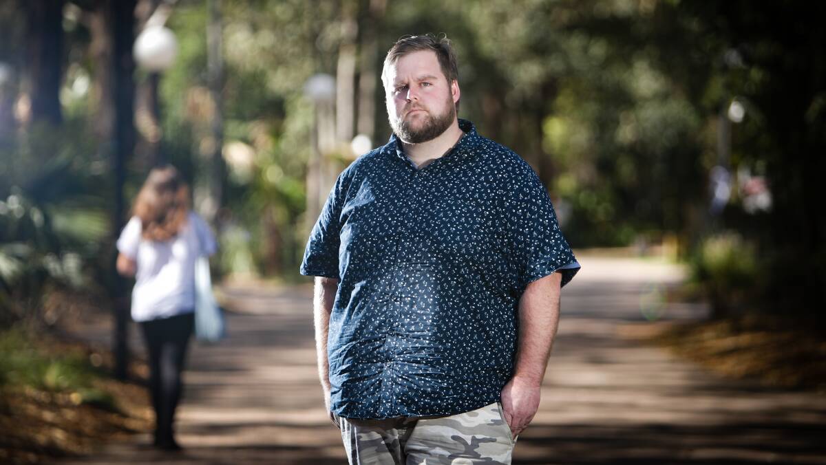 CHANGE THE SYSTEM: University of Wollongong student advocate Mark Pietsch wants the government to do more to help students with a disability study and work. Picture: Adam McLean