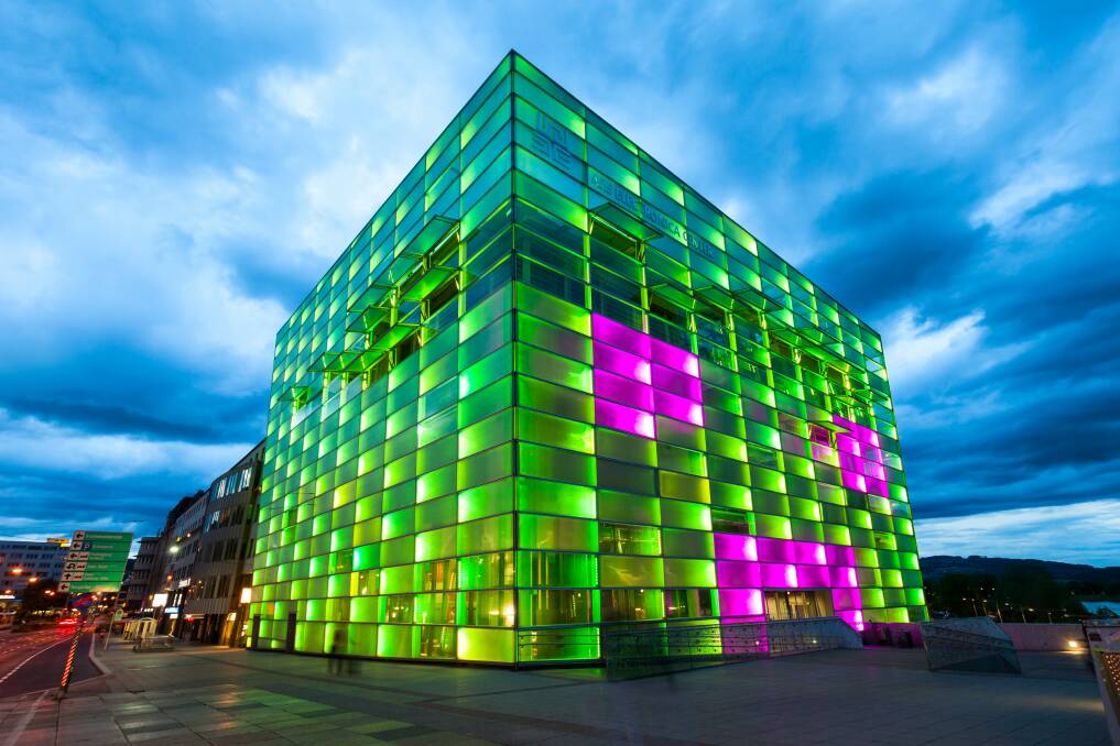 The Ars Electronica Center or AEC is a center for electronic arts run by Ars Electronica located in Linz, Austria. Picture: Shutterstock