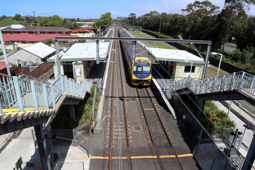 Transport for NSW is planning for an accessibility upgrade of Fairy Meadow train station. Picture: Sylvia Liber