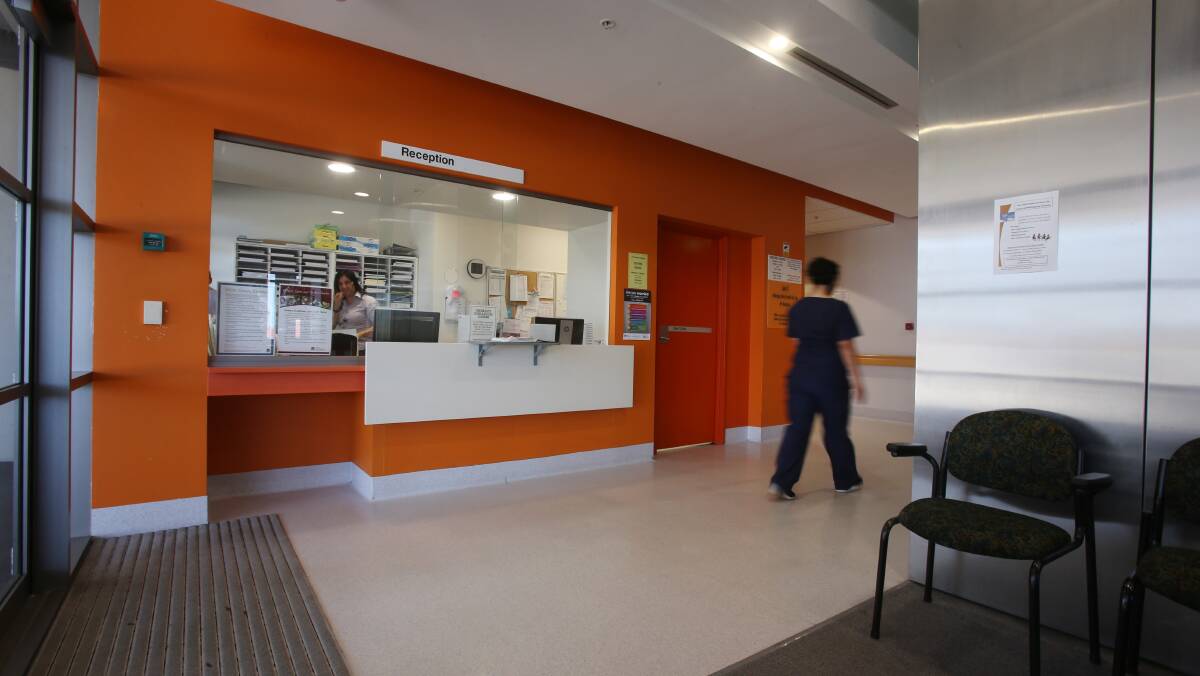 Physical improvements: Wollongong Hospital's mental health unit will receive new furniture and equipment as part of a statewide spend of upgrades and refurbishments. Picture: Robert Peet