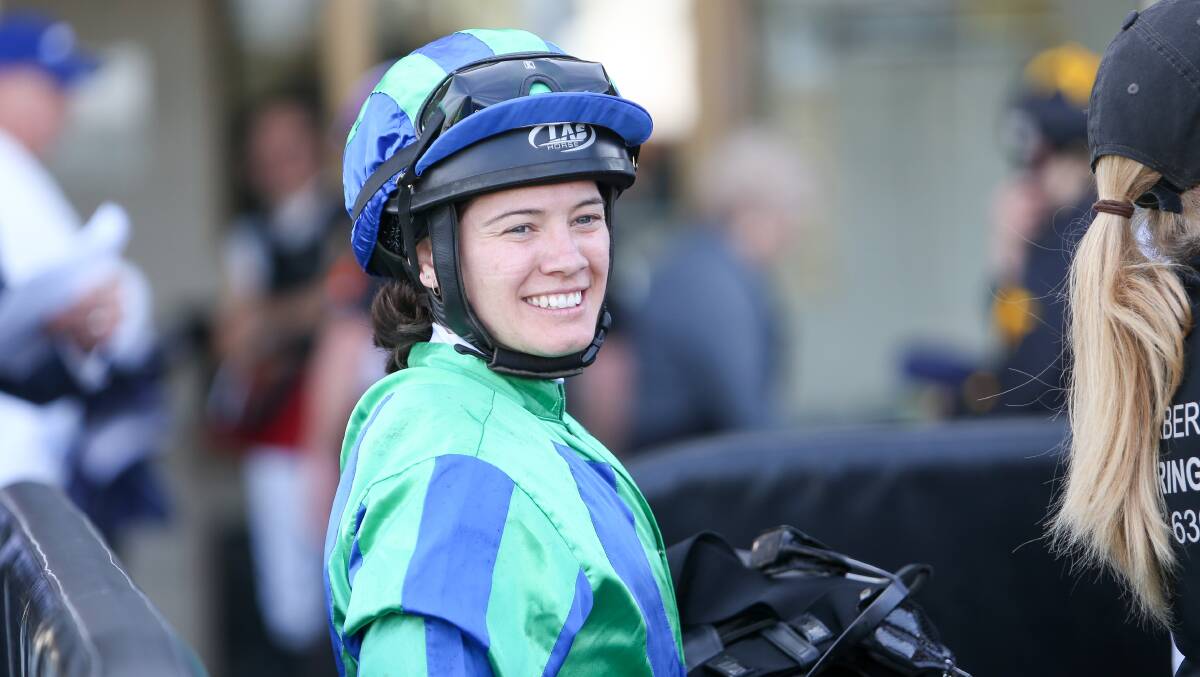 FIRST STARTER: Jockey Jess Taylor will ride the Theresa Bateup trained Freaky Freckles at Kembla Grange on Saturday. Photo: Adam McLean.
