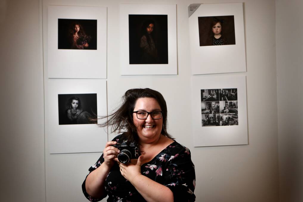 PASSIONATE: Photographer Natalie Rachlewicz in her new Port Kembla studio. She is excited to head the new Illawarra/South Coast chapter of the AIPP. Picture: Sylvia Liber