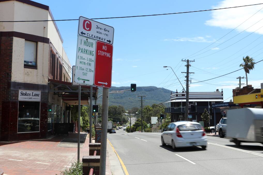 No parking: Removing all parking through the Bulli CBD could be a solution to the suburb's traffic congestion. Picture: Sylvia Liber