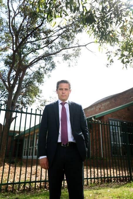 SEEKING ANSWERS: Keira MP Ryan Park has written to new education minister seeking an update on works to rebuild Corrimal High School. Picture: Sylvia Liber.