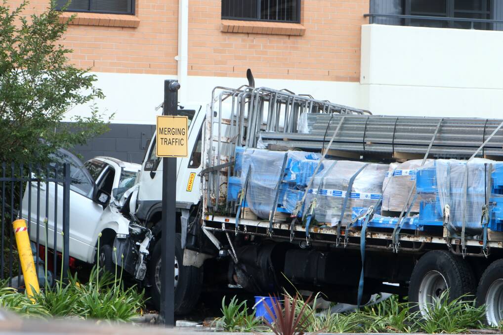 The company that owns the truck involved in the Fairy Meadow McDonald's crash is putting 'buckets of crap' on the road, said a federal senator. Picture Sylvia Liber