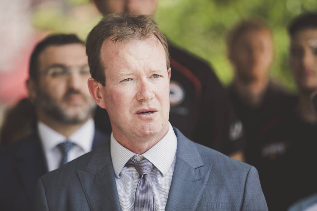 FRONT FOOT: Hawks general manager Mat Campbell. Picture: Jamila Toderas