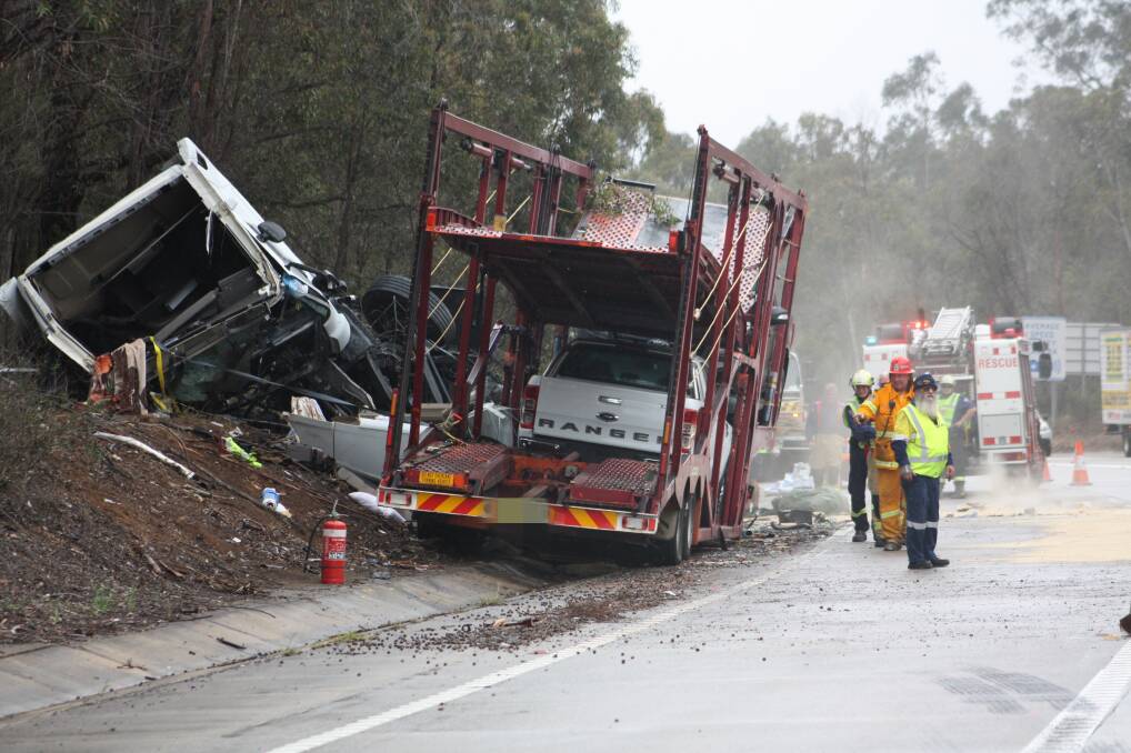 A collision claimed the life of a driver in November last year. Picture: Shannon Tonkin