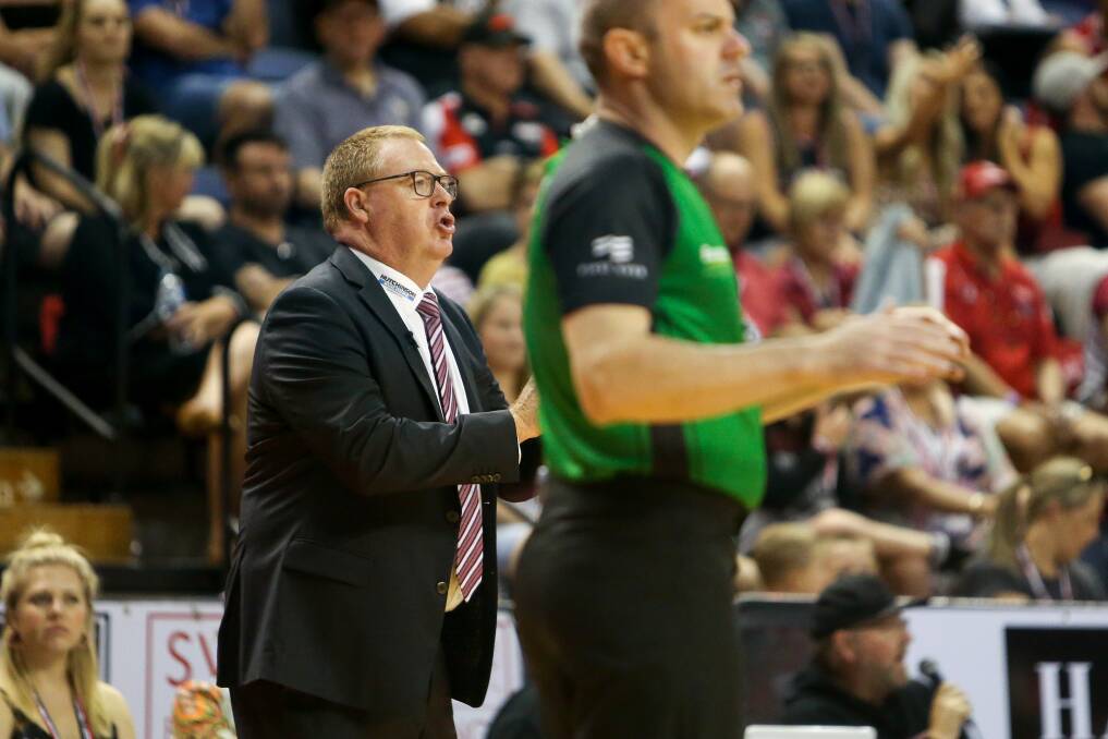 NO THANKS: NBL championship-winning coach Rob Beveridge was staggeringly overlooked for a spot on the eight-member Illawarra Basketball Association board at Wednesday's AGM. Picture: Adam McLean.