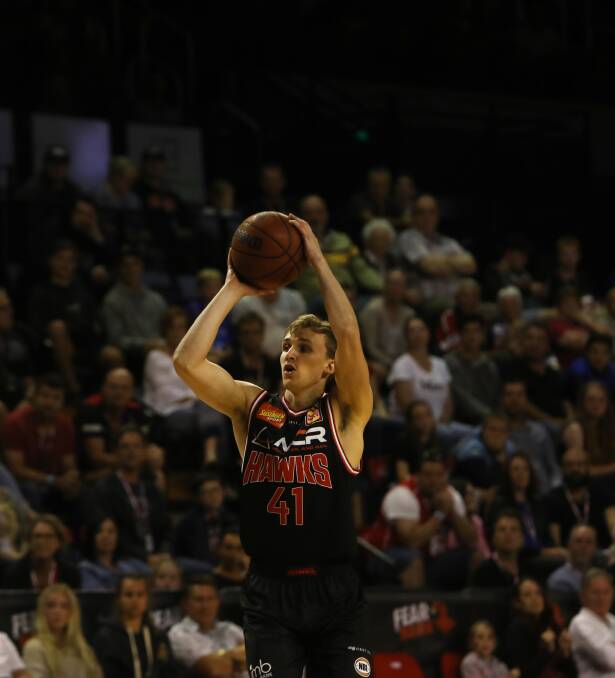 BIG UPSIDE: The emergence of Emmett Naar would well be the biggest positive to take out of the Hawks 2019 campaign. Picture: Sylvia Liber