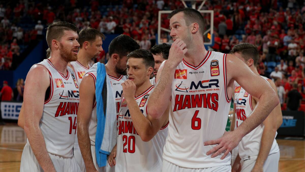 MAKE OR BREAK: The Illawarra Hawks must win all their remaining games to have a chance of playing finals. Picture: AAP Image/Richard Wainwright