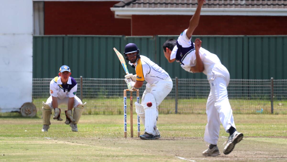 Seeking runs: Kerrod White will be hoping to return to form against Shellharbour this weekend. Picture: Sylvia Liber.