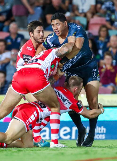 Try and stop me: Jason Taumalolo. Picture: AAP Image/Michael Chambers