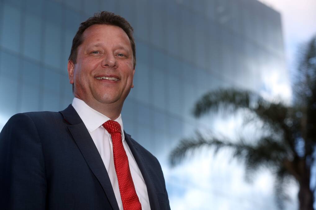 Moving in: Wollongong MP Paul Scully said 200 public sector jobs will be moved to the Illawarra if Labor wins on Saturday. Picture: Robert Peet