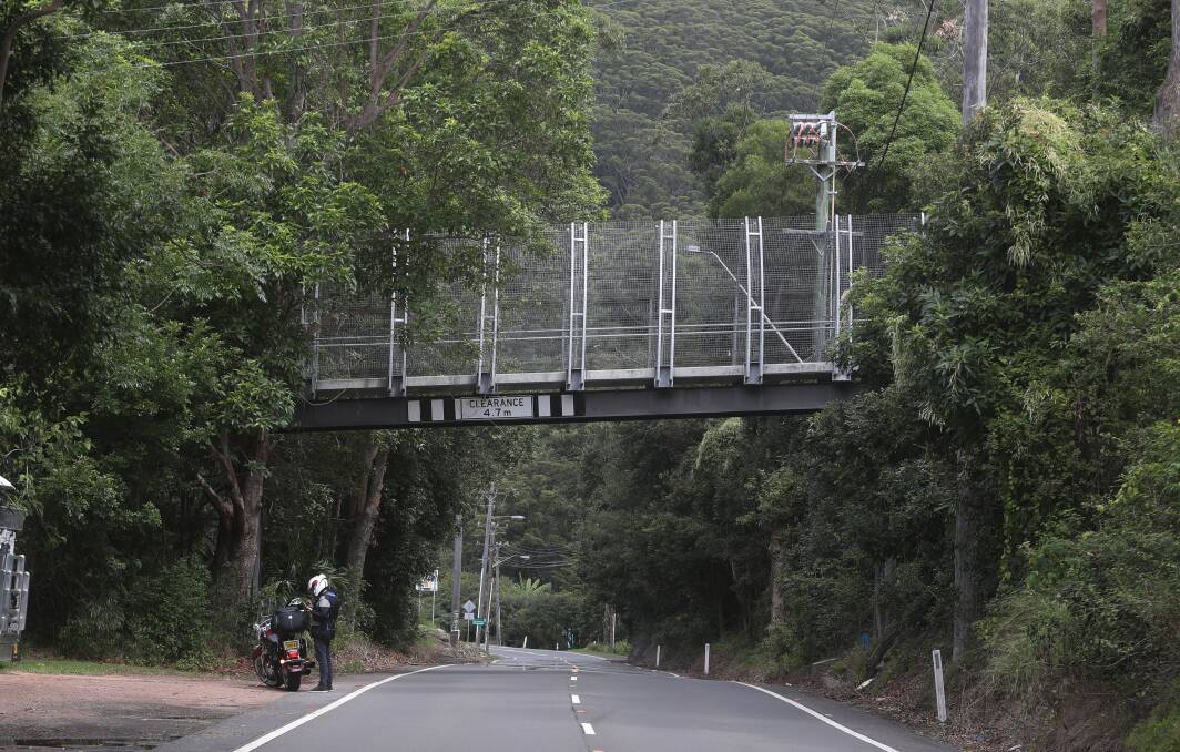 Wollongong City Council will write to the government voicing its concerns about the pair of planned closures on Lawrence Hargrave Drive at Stanwell Park. Picture: Robert Peet