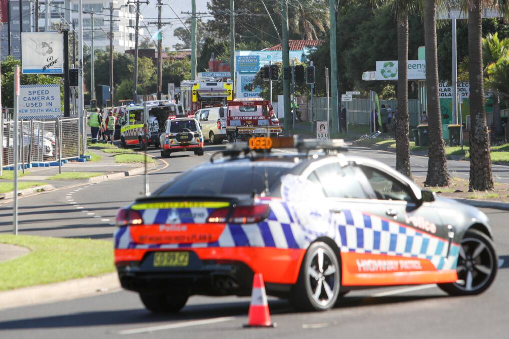 The crash forced the closure of the Princes Highway in both directions for several hours.
