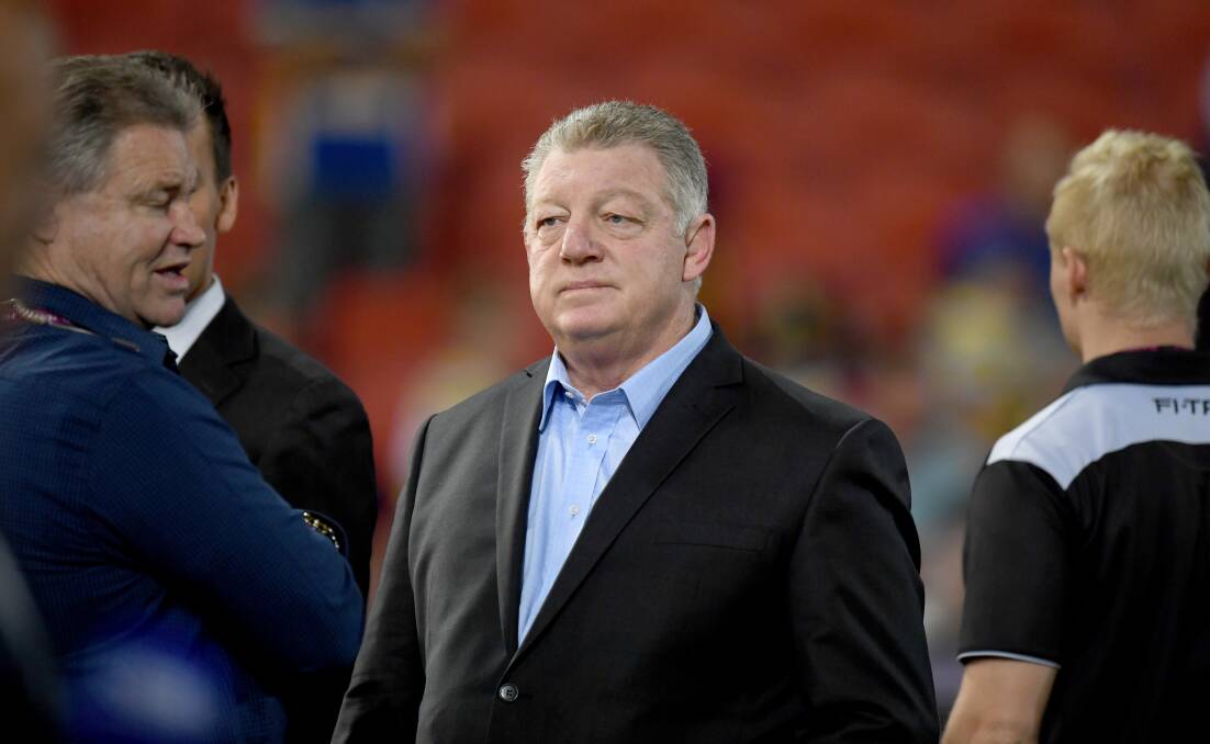 Man with a plan? The Dragons have appointed Phil Gould to lead a review after their disastrous NRL season. Picture: Scott Davis
