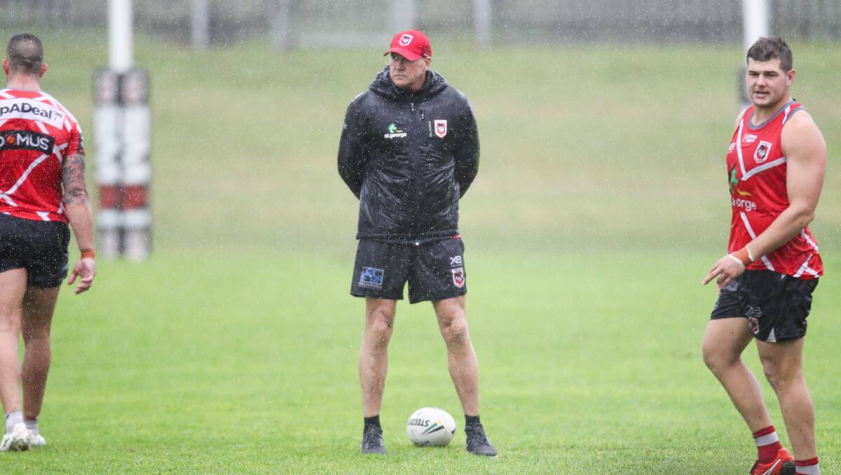 Tough year: Paul McGregor and the Dragons struggled in 2019. Picture: Adam McLean.