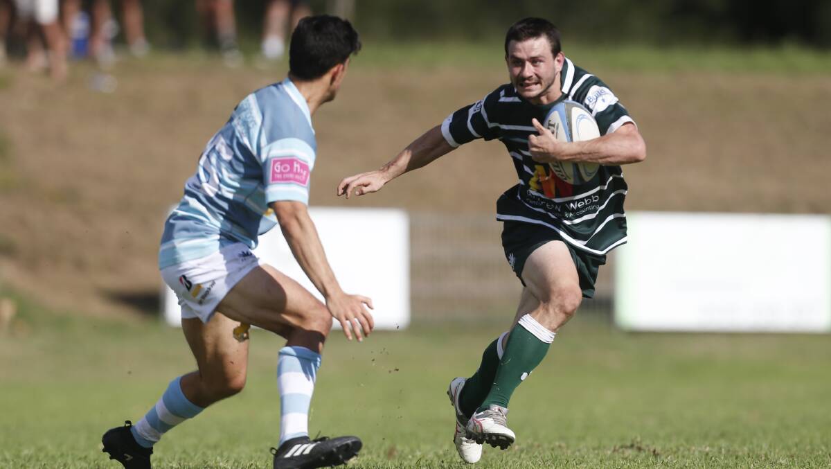 Playmaker: Rory Davis will look to lead Shamrocks past Kiama. Picture: Anna Warr.
