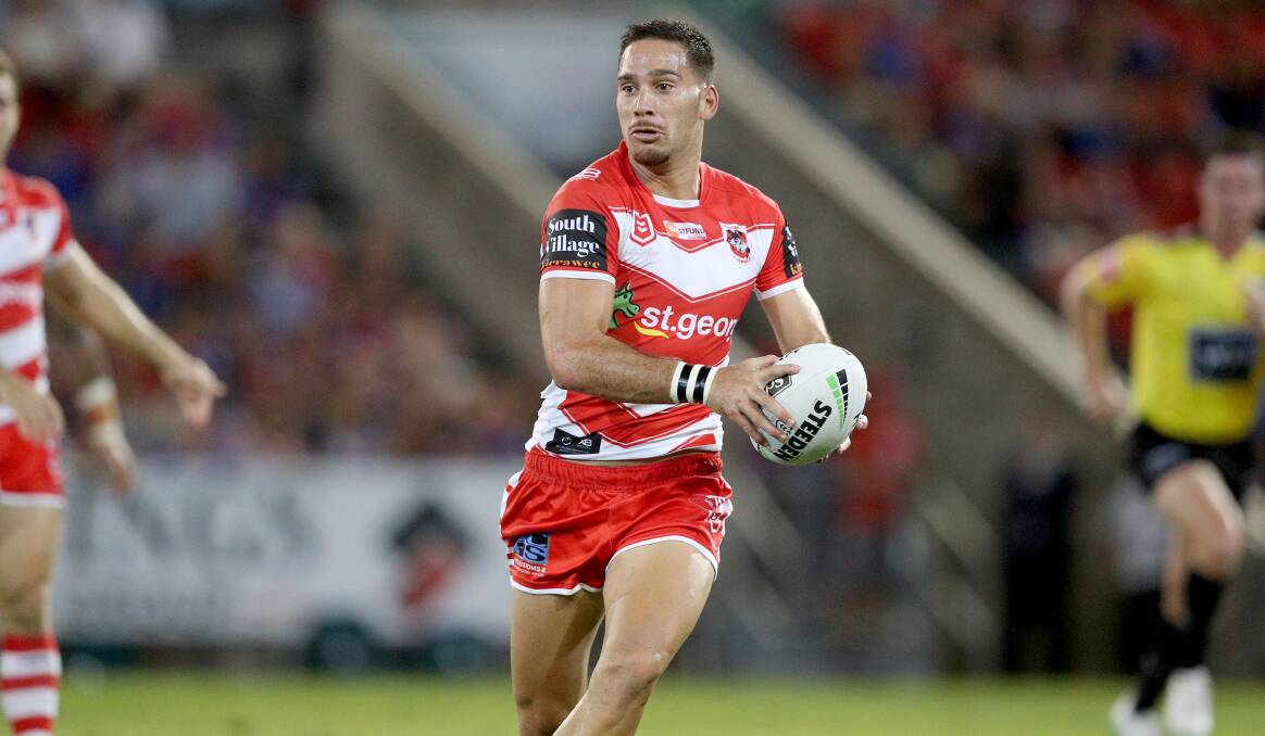 Focused: St George Illawarra five-eighth Corey Norman knows he must perform in 2020. Picture: Shane Myers/NRL Imagery.