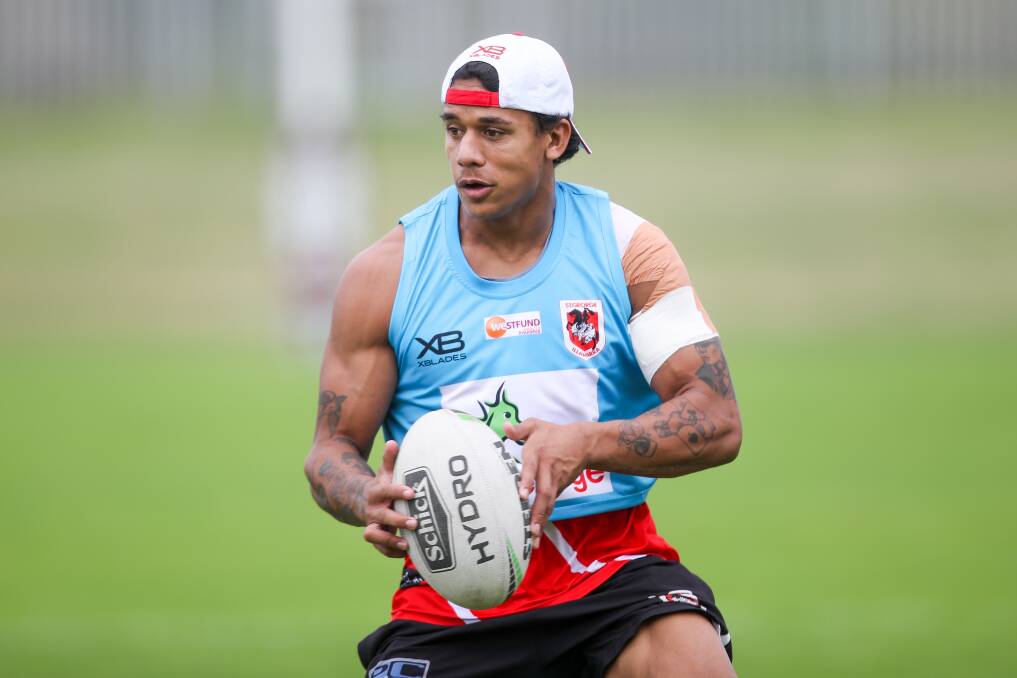 WAIT AND SEE: Tristan Sailor may have to wait for his first crack at the NRL this season. Picture: Adam McLean. 