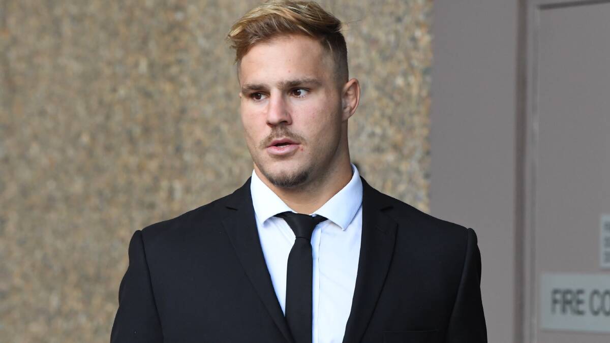 Waiting game: Jack de Belin is fighting the NRL's "no-fault" stand down policy. Picture: AAP Image/Peter Rae