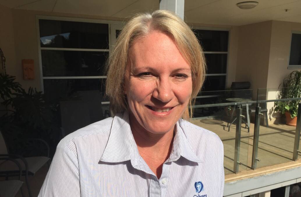 Kim McGovern of Calvary Haydon Retirement Community in Canberra. Picture: Supplied