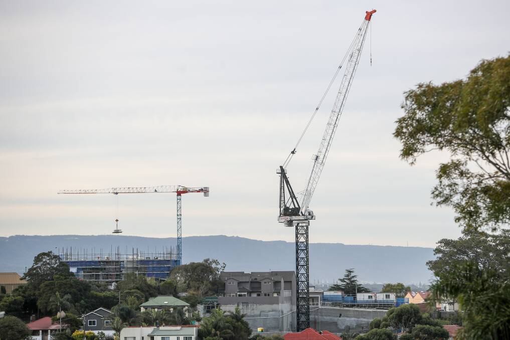 The skyline of Wollongong's CBD in May 2019. Picture: Adam McLean