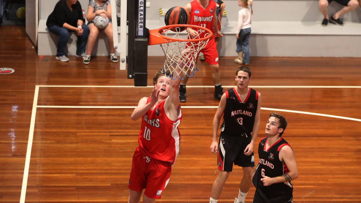 Lay up: Illawarra youth squad player Zac Ottosson. Picture: Robert Peet.