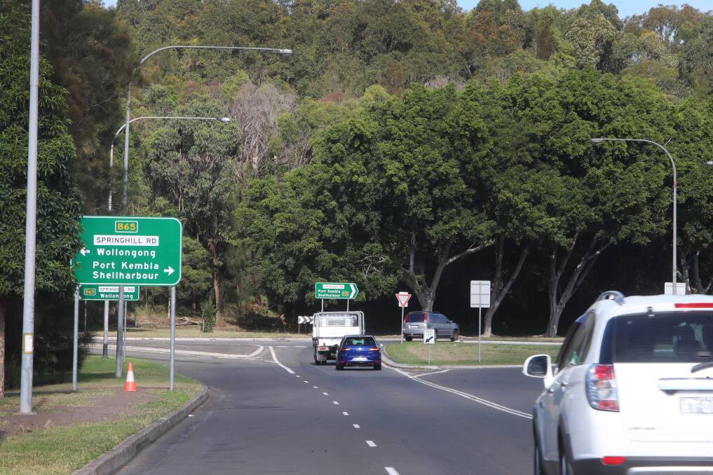 A decision to install traffic lights at the Keira and Springhill roads intersection has hit a raw spot with Illawarra motorists. Picture: Sylvia Liber