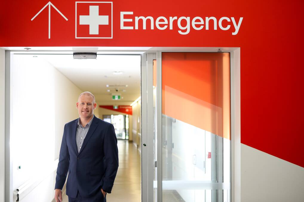 Take action: The health district's co-director of critical care, Dr Simon Keane, urged people to take precautions due to a high number of flu notifications before the peak flu season even starts. Picture: Adam McLean