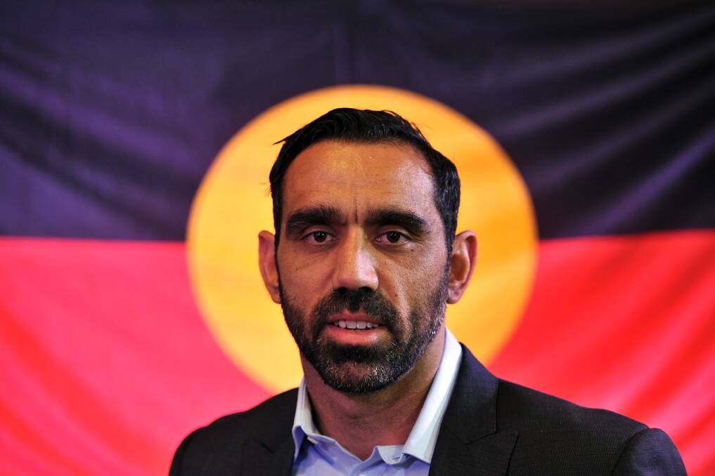FLASHBACK: Australian of the Year 2014 Adam Goodes. Picture: AAP