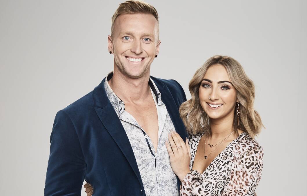 Ben Lyall and Christie Cassar will decide if they are meant to be together by couple swapping on The Super Switch. Picture: Prime7