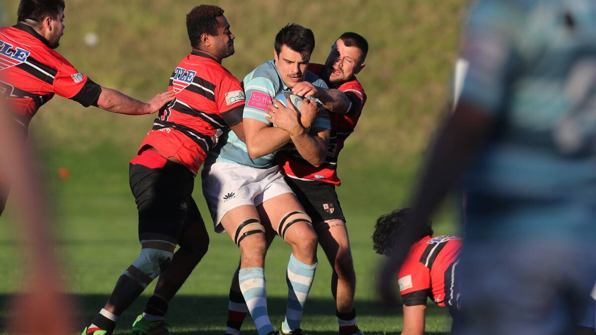 Ready for contact: Tech Tahs are expecting a physical affair when they face Avondele on Saturday. Picture: Robert Peet.