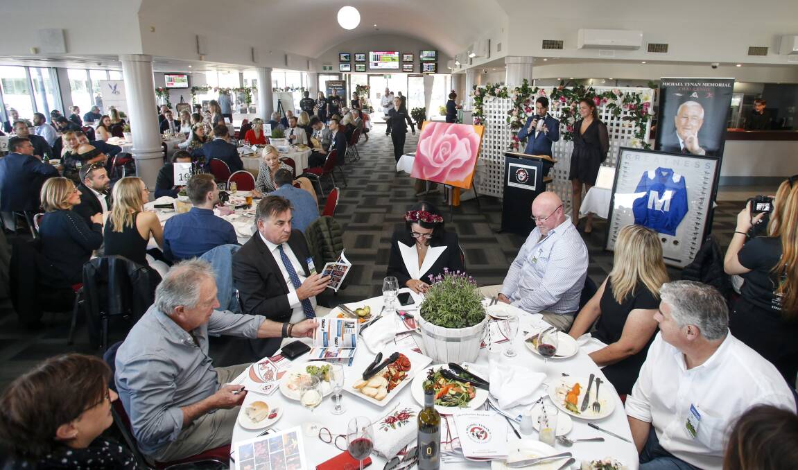 Michael Tynan Memorial Challenge Charity Race Day in the Bert Lillye Lounge, Kembla Grance Racecourse. Picture: Anna Warr