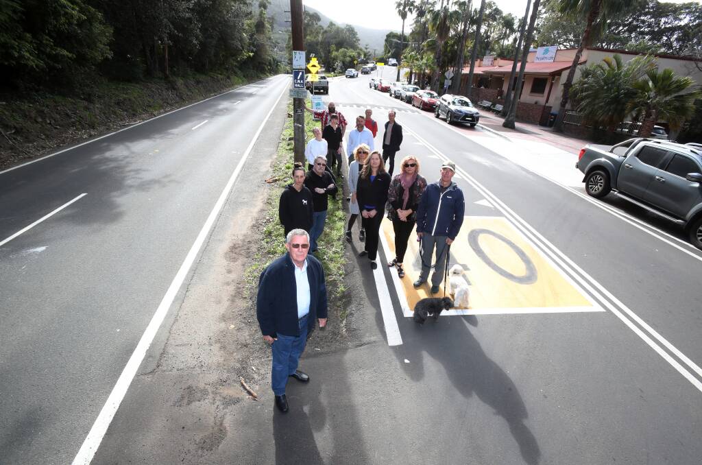 NOT RESOLVED: Stanwell Park residents and business owners campaigned since August last year against the full closure of Lawrence Hargrave Drive.