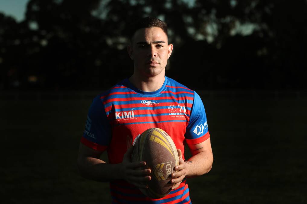 GAME-CHANGER: Fullback Tony Pellow shapes as the Devils' trump card in Sunday's Illawarra League grand final. Picture: Sylvia Liber 