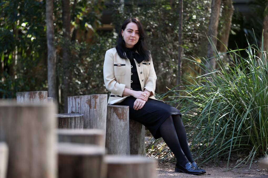 PASSION PROJECT: UOW PhD candidate Kayla Steele has written a paper on parenting and personality disorder, which was published to coincide with Borderline Personality Disorder Week. Picture: Robert Peet