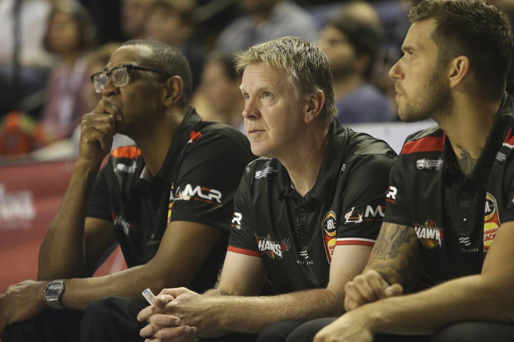 FRANK: Hawks coach Matt Flinn says his side need to turn a series of close losses into wins or risk slipping out of finals contenttion. Picture: Anna Warr