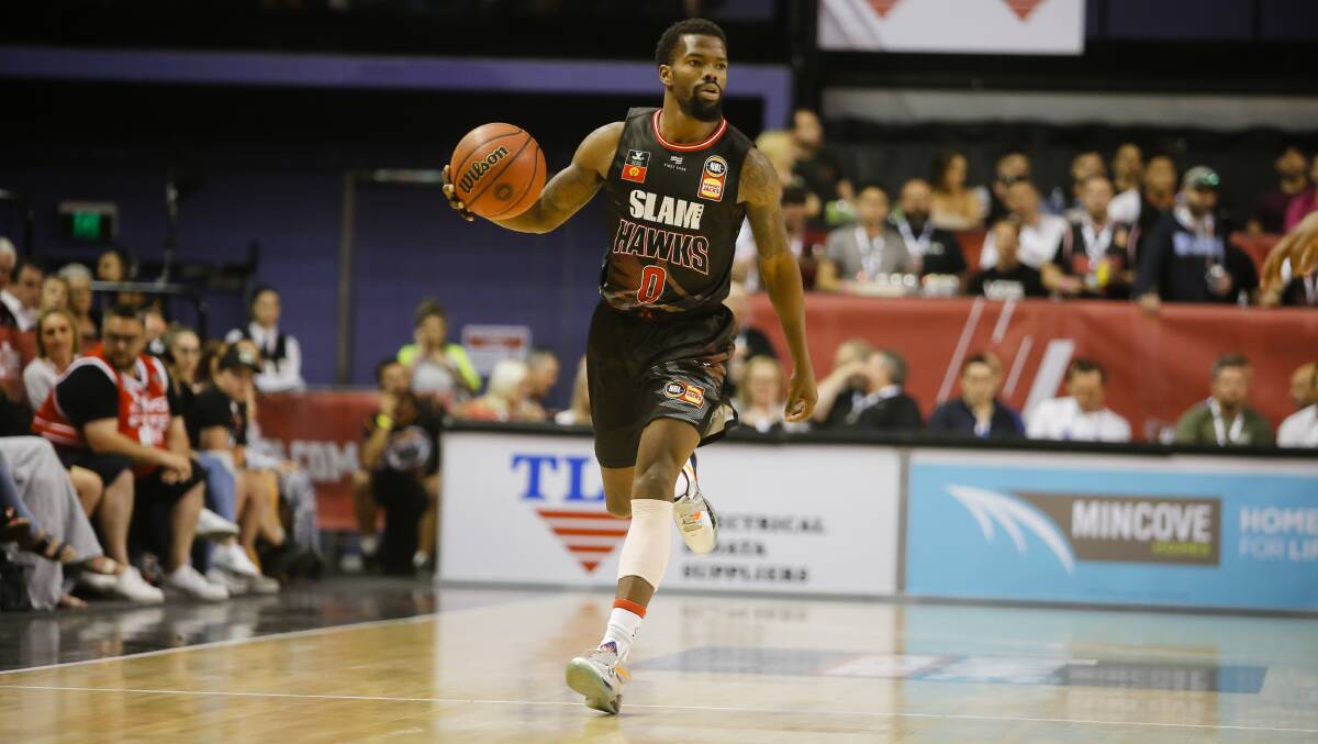 Missing link: Injured import Aaron Brooks. Picture: Anna Warr.