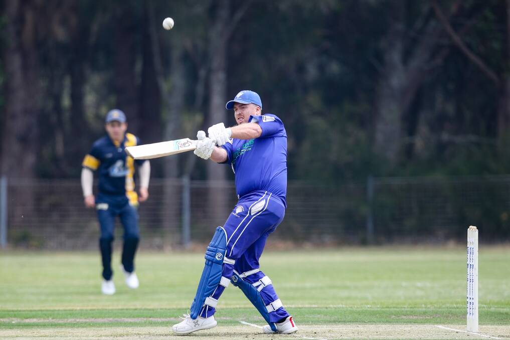 Attacking batsman: Shellharbour captain Ned Taylor. Picture: Adam McLean.