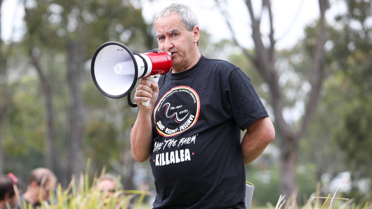 RALLY: Shellharbour councillor Peter Moran will speak at the 'Save Killalea' Alliance meeting on Sunday, December 8. Picture: Adam McLean.