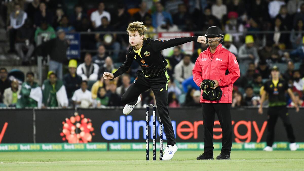 Branching out: Adam Zampa. Picture: Dion Georgopoulos